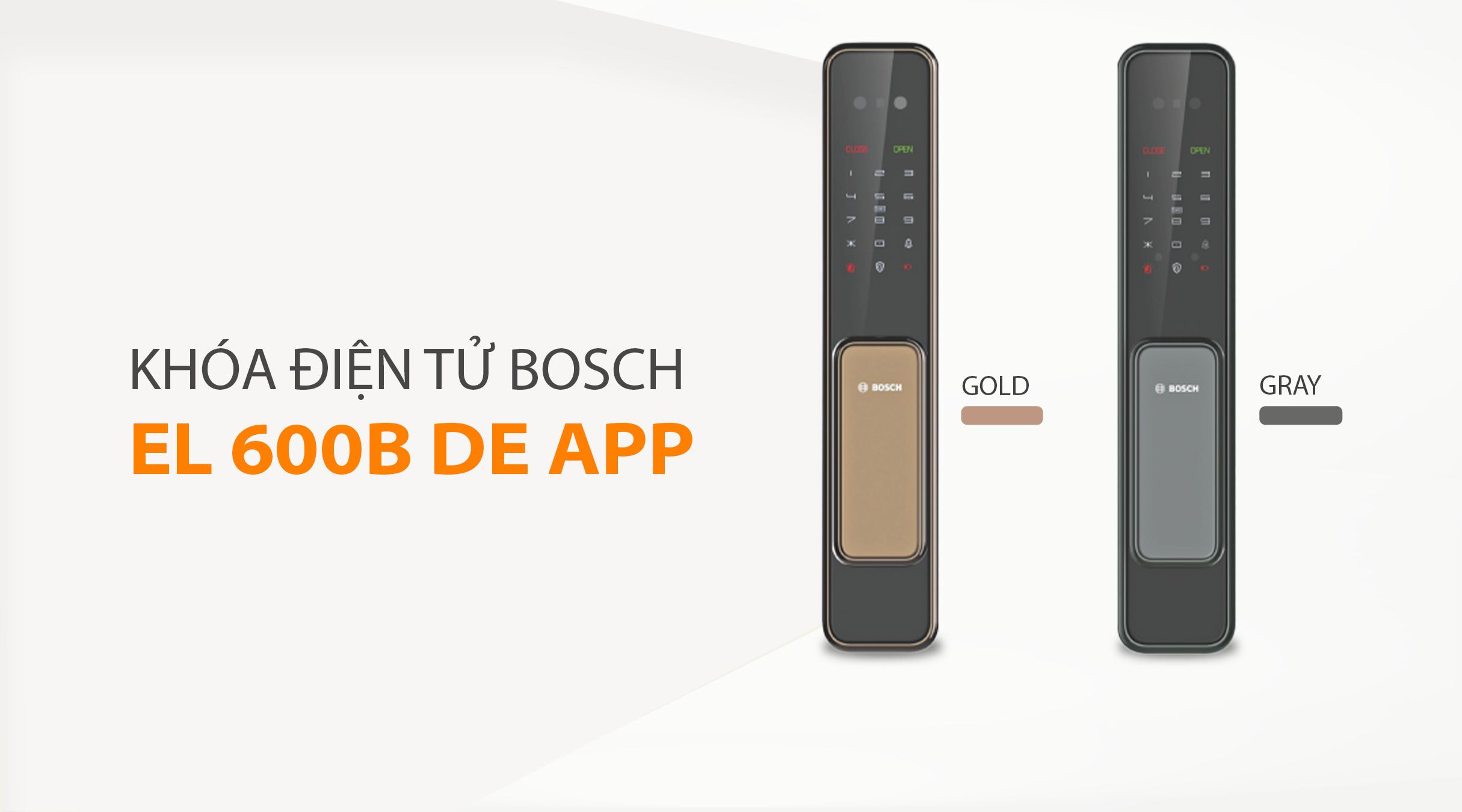 Khóa điện tử BOSCH EL 600B DE APP